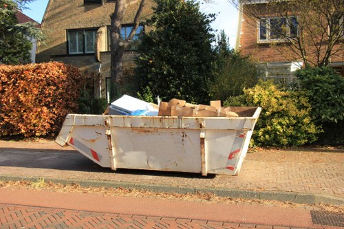 Business premises with waste management solutions